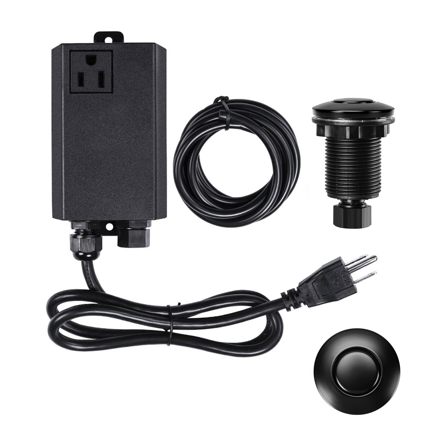 Garbage Disposal Air Switch Kit Single Outlet Sink Top