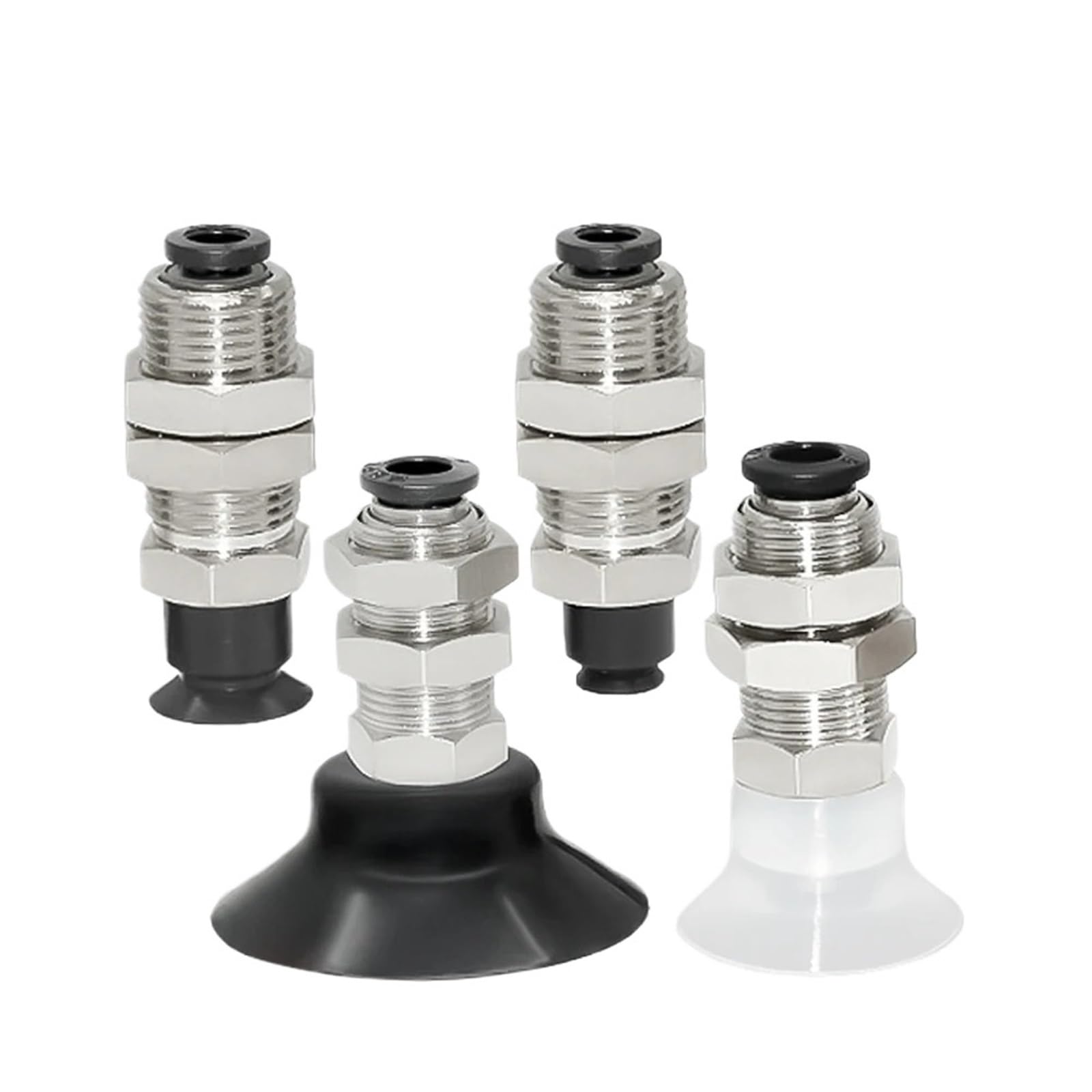 Ventosa industrial PAK-30 de alta temperatura en silicona negra avanzada