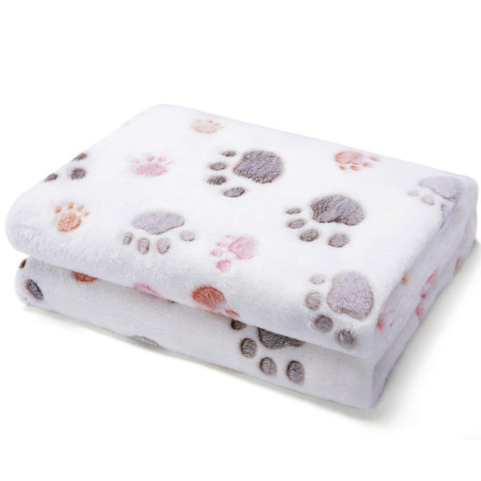 Tapis pour chien et chat en velours corail couverture chaude douce pour lit