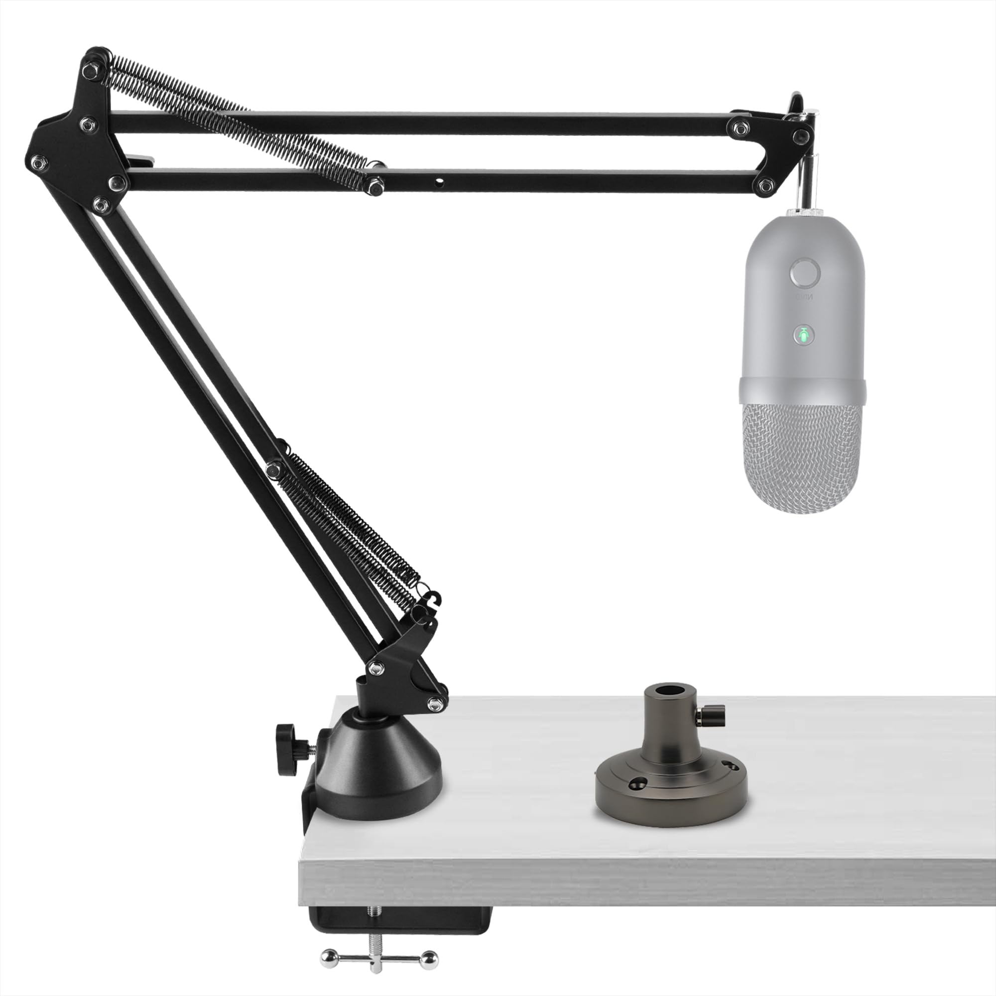 Mikrofonarm kompatibel mit Razer Seiren V3 Mini, X, V2 Pro, V2 X, Elite, Mic Boom Arm mit Tischflanschhalterung, verstellbarer Aufhängungsständer, Schreibtischhalterung