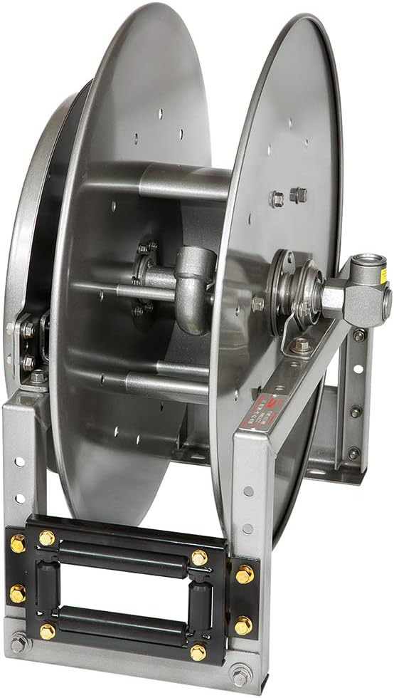 Hannay Reels 818-25-26-10.5B, Series 800, Spring Retractable Hose Reel, 1" x 50' Hose Capacity, 2000 PSI