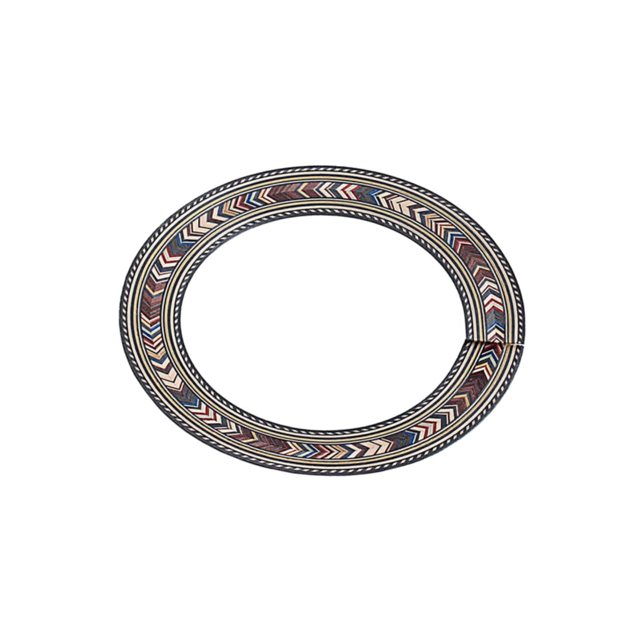 GOOHOCHY Acoustic Guitar Rosette Accessory 94mm Wooden Sound Hole Rosette Gxb09a Guitar Part