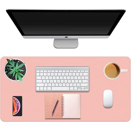 Alfombra Para Mouse, Easytao Protector De Almohadilla De Escritorio, Tapete De Escritura Impermeable Antideslizante Para Oficina Y Hogar, Mouse Pad Xxl (negro) | Meses Sin Interés