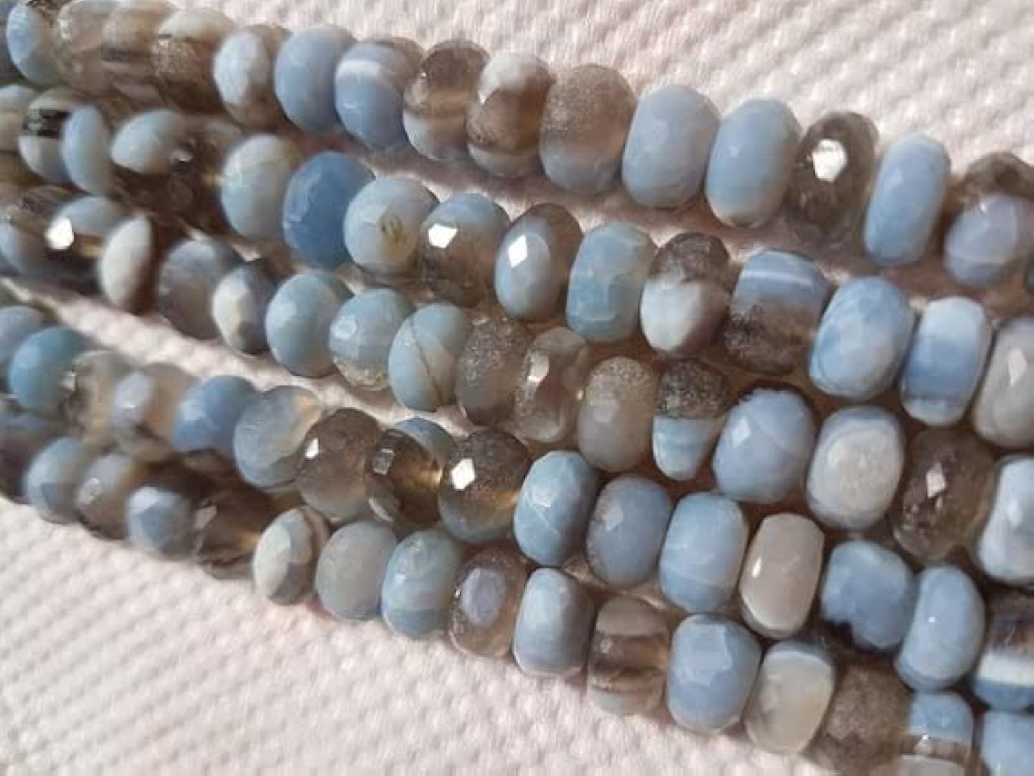 Rondelle opale africaine 8mm LKBEADS pour créer des bijoux bohèmes et élégants