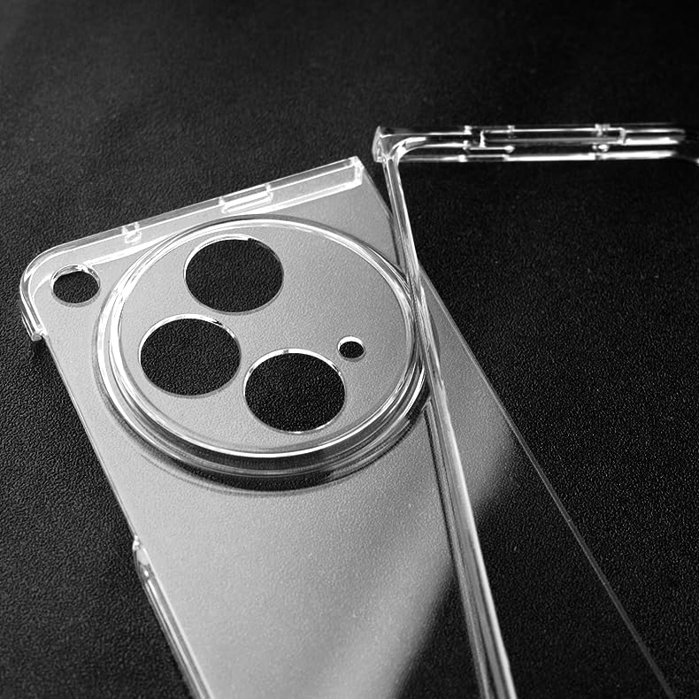 Image of For Oneplus Open,Oneplus Open Phone Case Clear Transparent Tpu Shock-Absorption Flexible Cell Phone Cover Bluetooth, DisplayPort, USB - Transparent