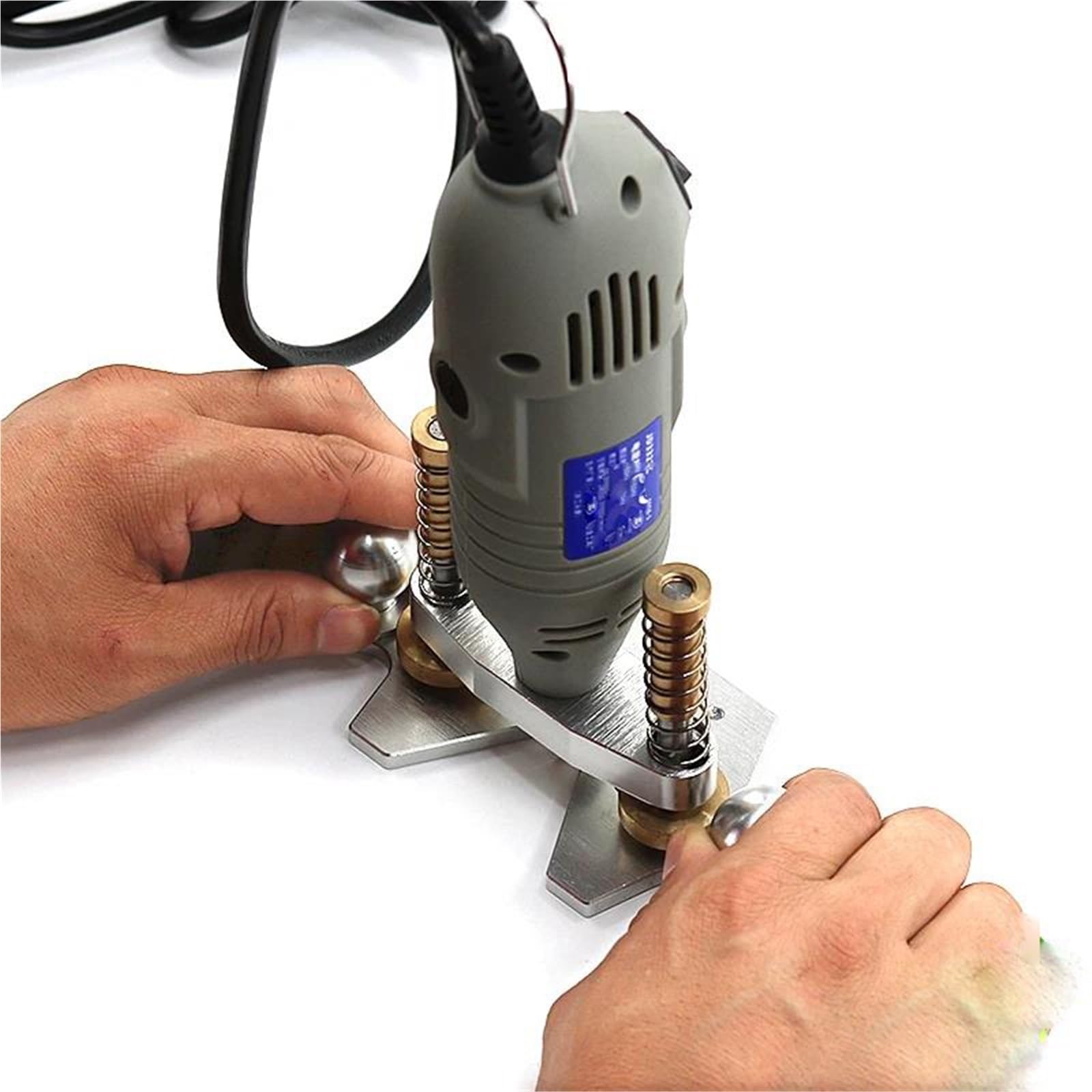 Strumenti Di Riparazione Per Chitarra Fresatura Del Foro Sonoro Della Chitarra Strumenti Per Liuteria Fai Da Te In Alluminio Rotondi E Circolari(Type4)