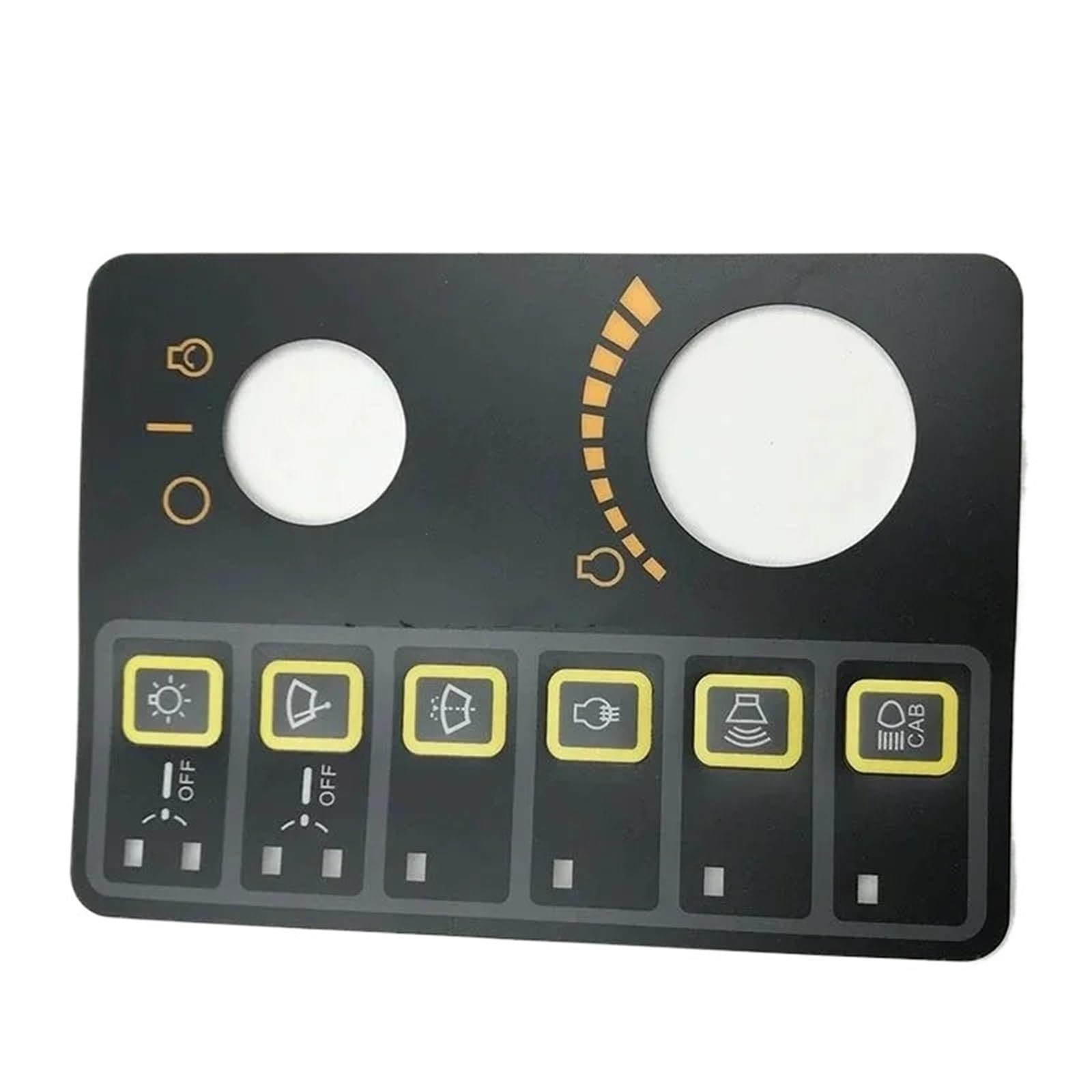 1 szt. Do koparki R200 R215 R225 R265 R305-7 klimatyzator panel sterowania naklejki akcesoria naklejka instrument