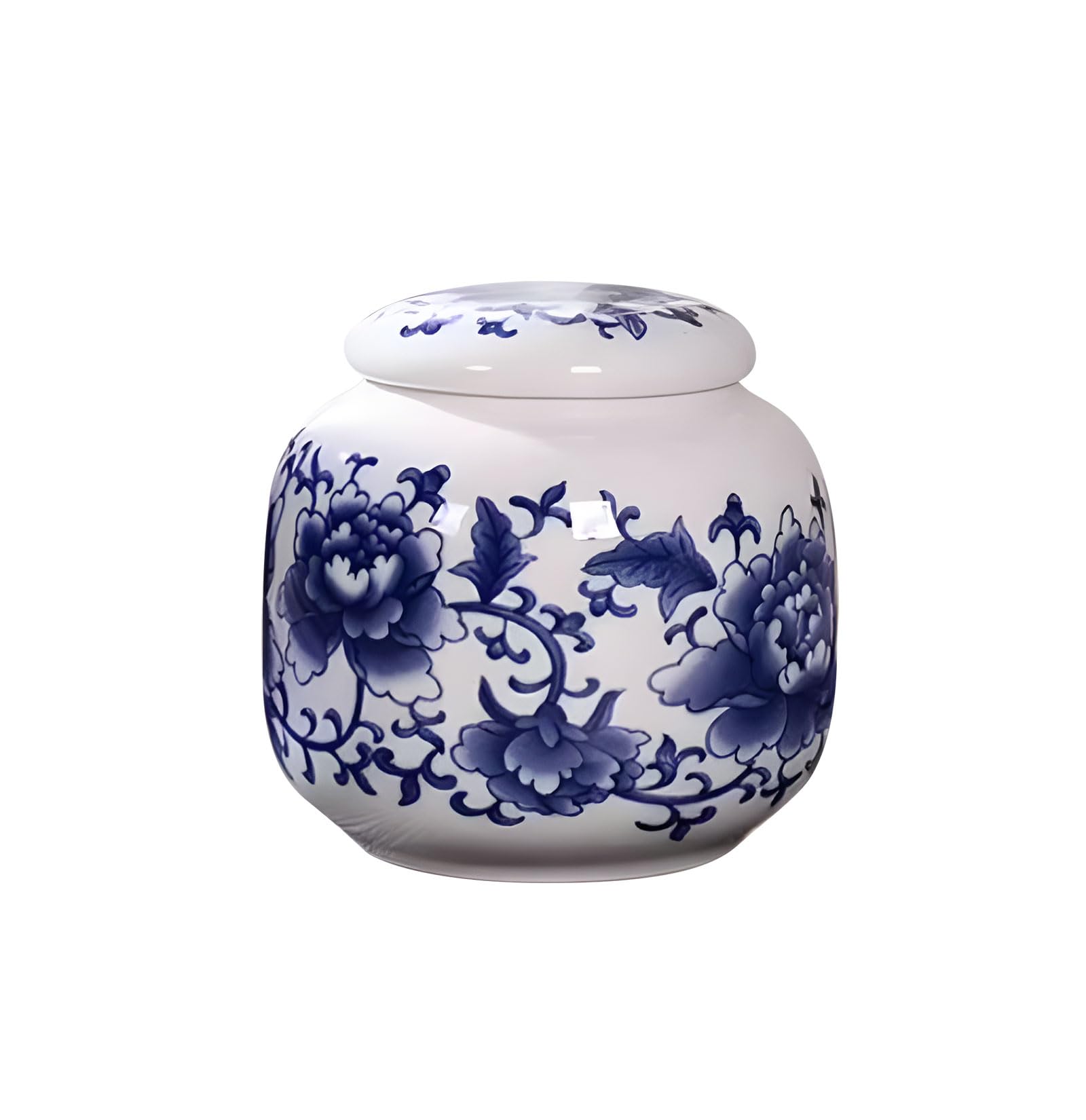 Buxuaaaa Artistic Ceramic Cenotaph Jar for Debris Artifact Permanent Released Construction Elegant Compact Home Reminder Piece Ceramic Reminder Jar