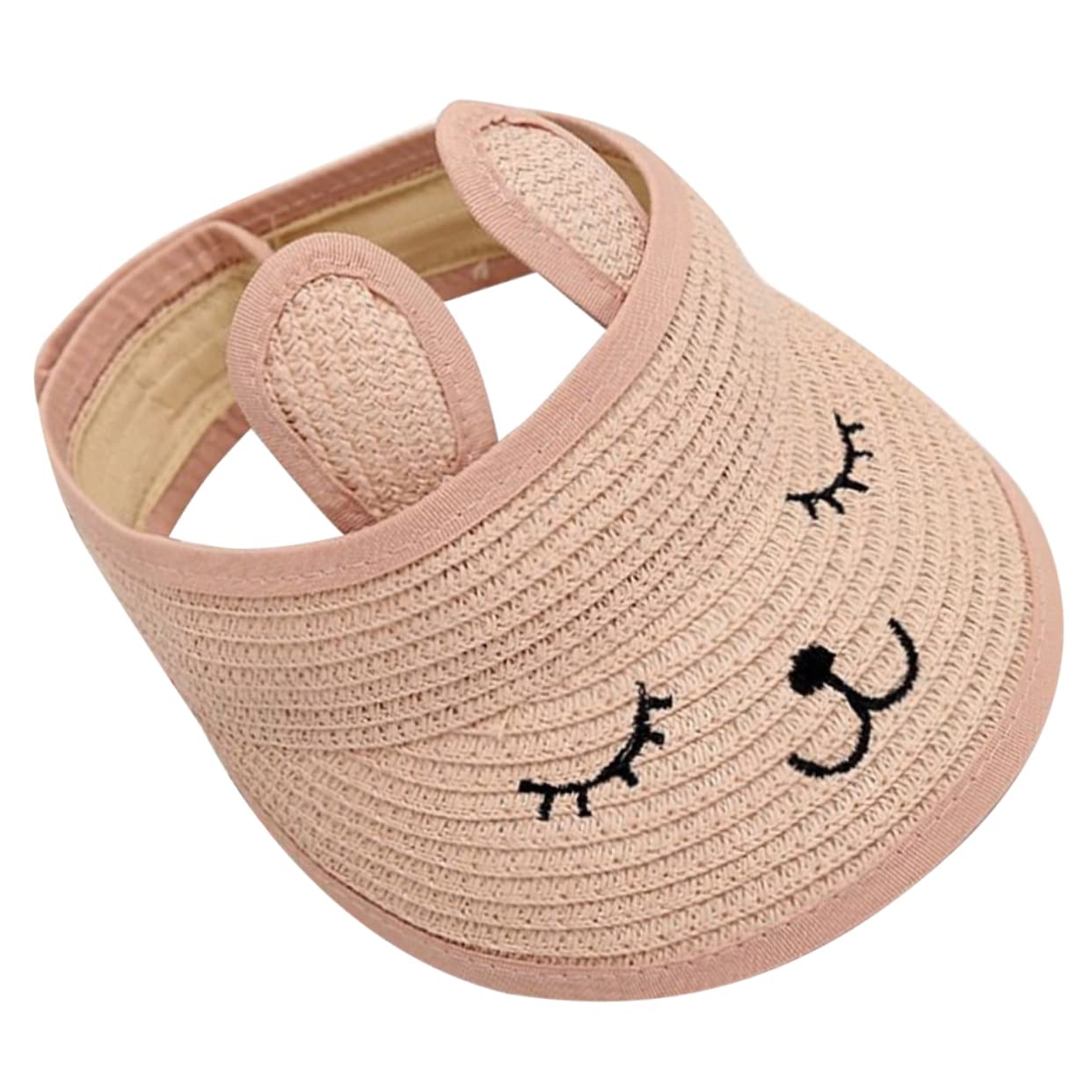 VALICLUD 4 Piezas De Sombreros De Sol Vacíos Sombreros De Playa para Mujeres para Hombres Viseras para para Pequeños para para