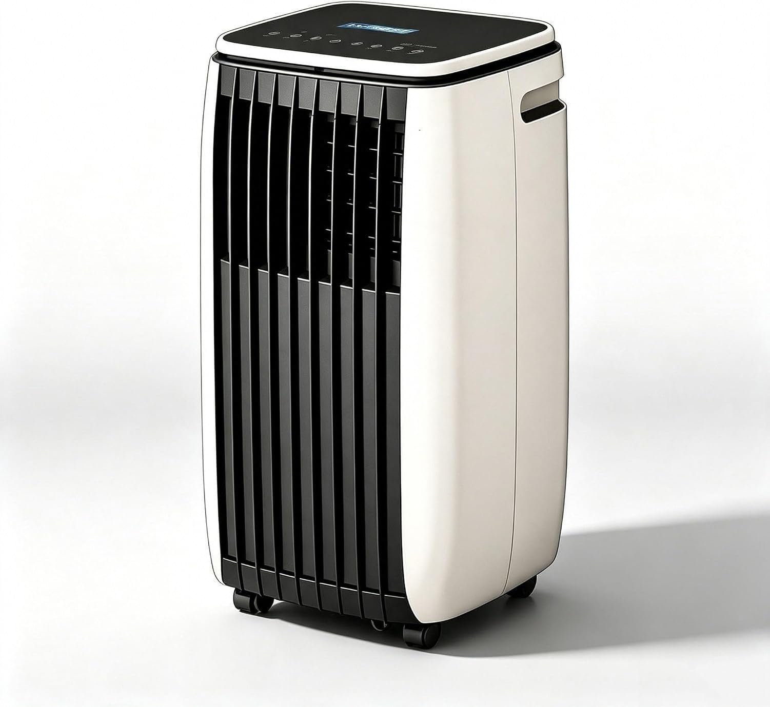 Przenośny Klimatyzator 14000 BTU 2w1 Chłodzenie i Grzanie, Mobilny Wolnostojący Agregat Chłodniczy z Kółkami, Całoroczna Klimatyzacja Przenośna for UK i, C+Hot & Cold 12000 BTU, C+Hot & Cold 12000 BTU