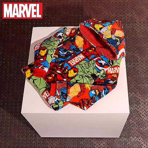 Marvel Oversized Hoodie Blanket for Men and Teenagers Avengers Black Panther Captain America Iron Man - Gifts for Men - Image 5