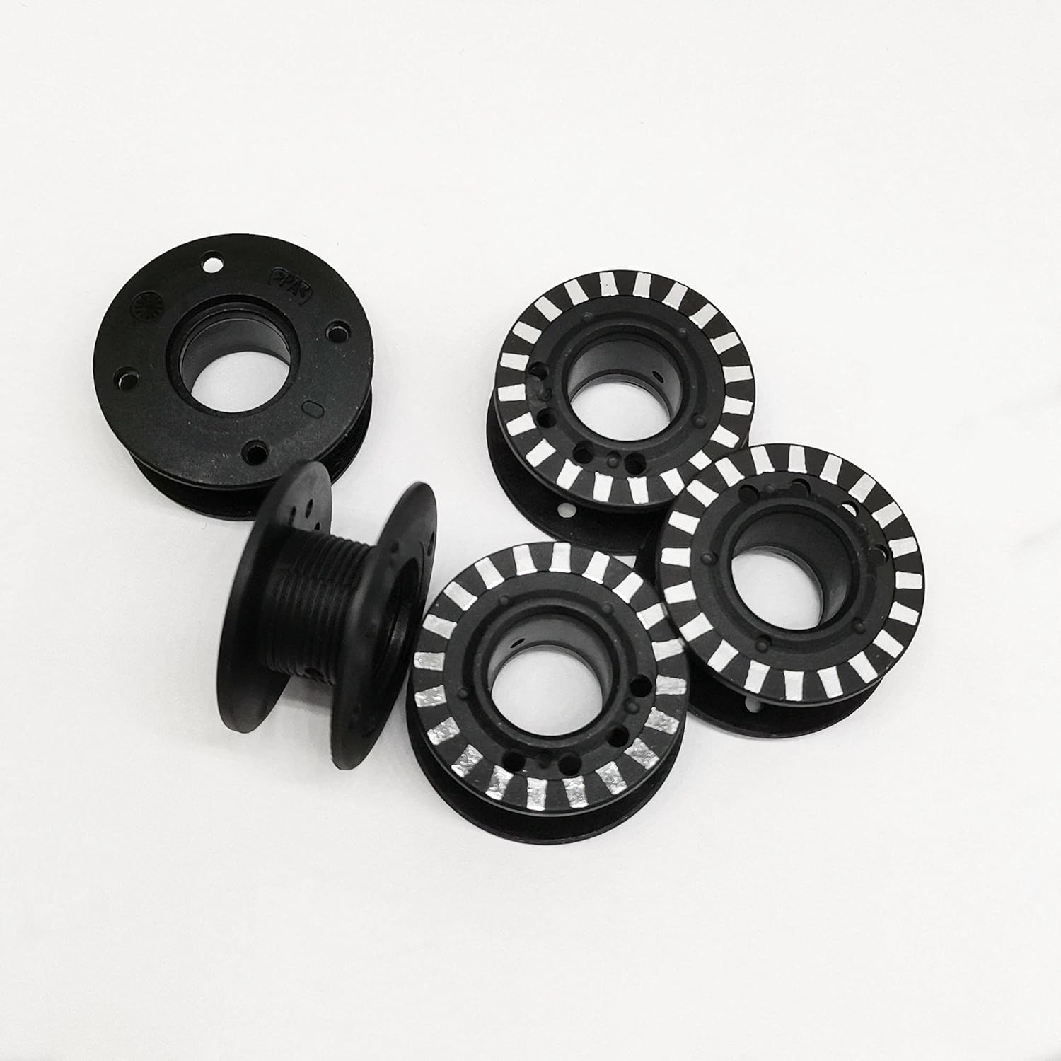 Bequilter Jumbo Bobbins Replacement for Bernina 500e, 540, 570QE and 590e, 700e, 710, 720, 750QE, 770QE, 780 and 790 (5pcs)