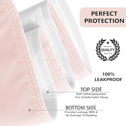 Miniatura 3 de Almohadilla de cama reutilizable, impermeable y lavable, protector de colchón absorbente, almohadillas de cama para incontinencia, almohadillas