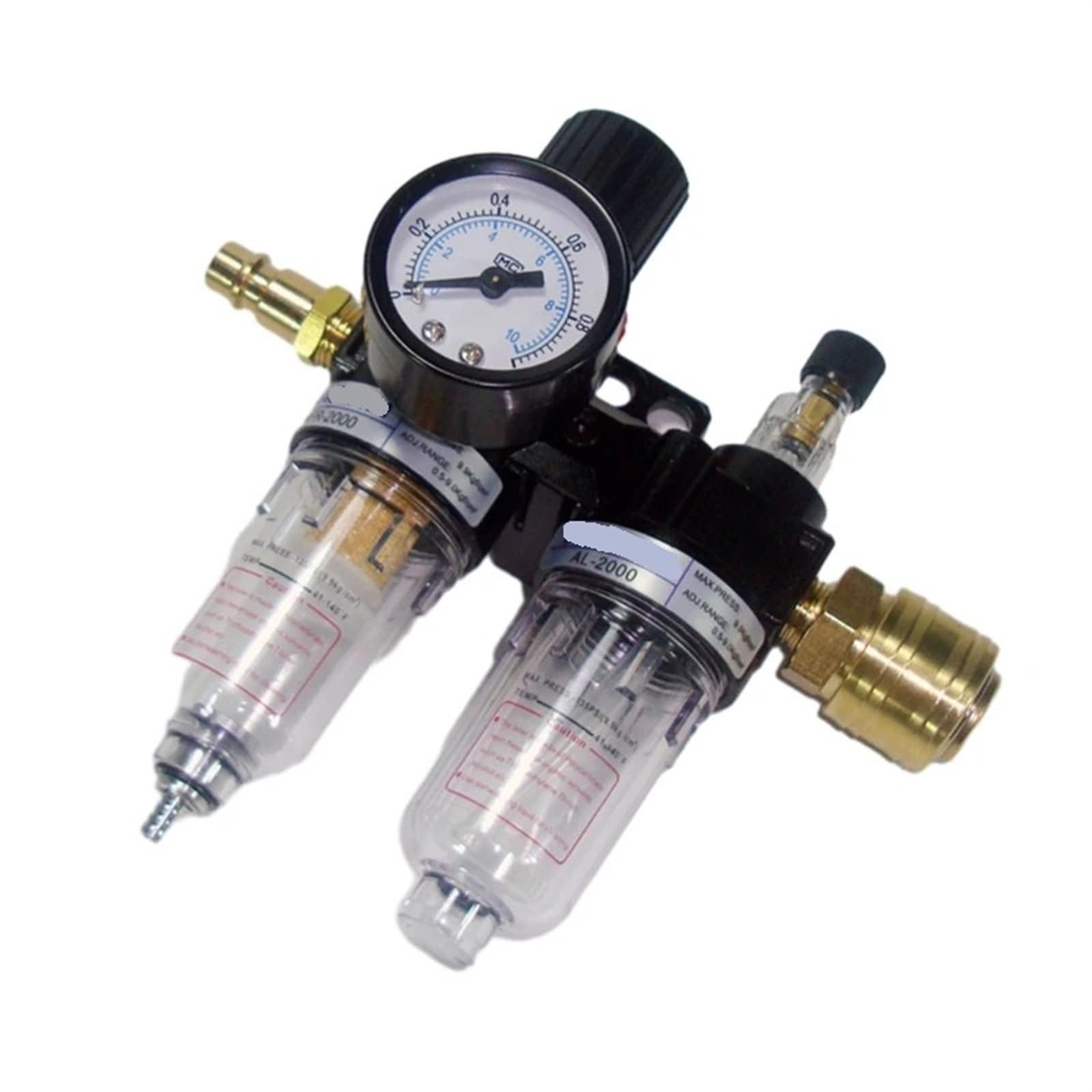 Pressure Reducer Compressed Air Regulator for Compressor Filter Water-Oil Separator Air Filter Pressure Regulator