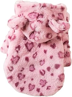Winter Dog Dress Dog Winter Coat for Small Dogs Girl Dog Hoodie Dresses for Chihuahua Yorkie Teacup Pet Coat Dog Christmas Outfit