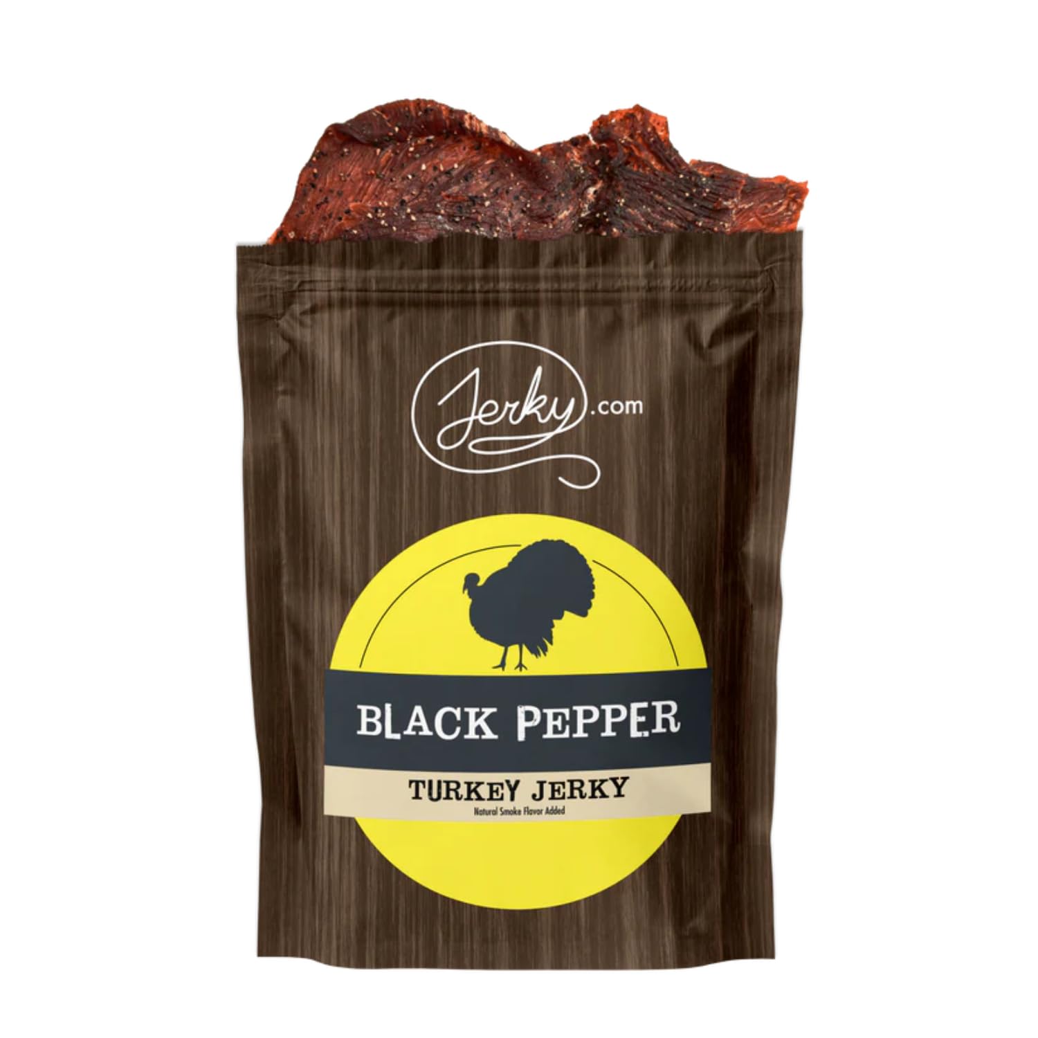Jerky.com's Original Turkey Jerky - 3 PACK - Try Our Best Tasting Turkey Jerky Made From Whole Muscle Turkey Breast - No Added Preservatives, No Added Nitrates and No Added MSG - 7.5 total oz.