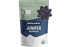 J MAC BOTANICALS, Organic Whole Juniper Berries: Elevate Your Culinary Delights