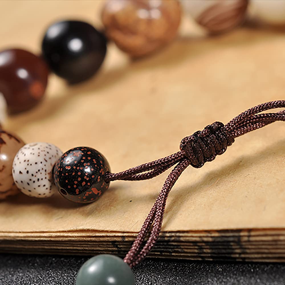 Bracciale Bodhi Naturale, Braccialetto for Meditazione Yoga