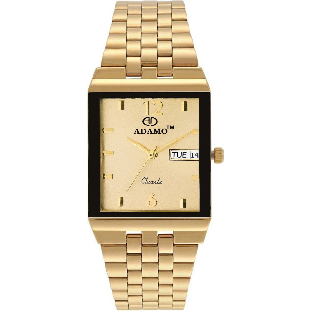 ADAMO Legacy Gold Dial Day & Date Mens & Boys Watch 1918YM04 (B073CMZBXT) Amazon Price History, Amazon Price Tracker