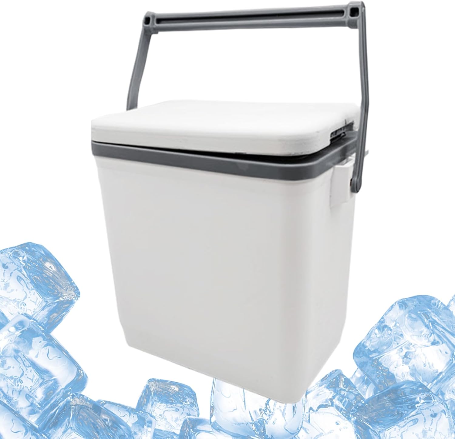 Pool Cooler Box, Portable Ground, Large Capacity Chill, Sturdy Insulated Storage for Swimming Spa Party Camping Outdoor Travel Picnic Backyard Poolside Activities Refreshments 29.5x29x20cm