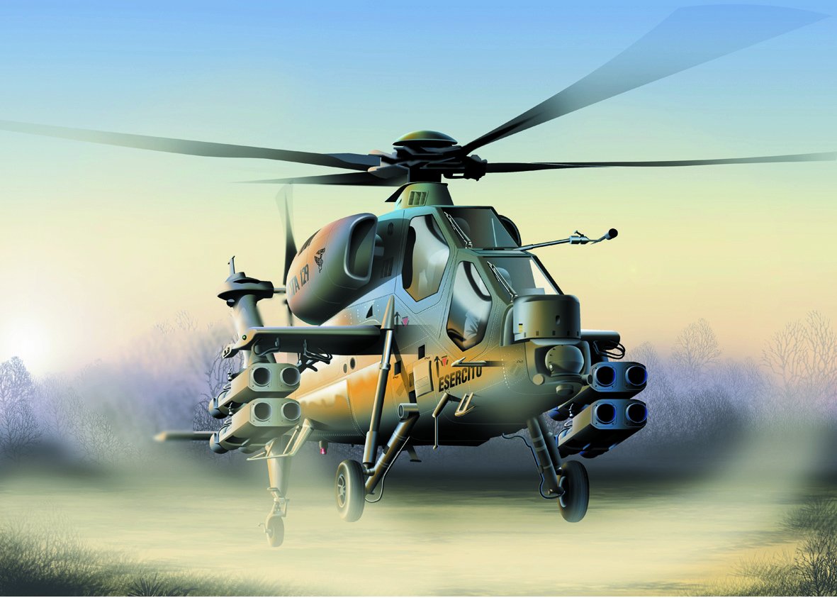Italeri 0006 - A-129 Mangusta Model Kit Scala 1:72
