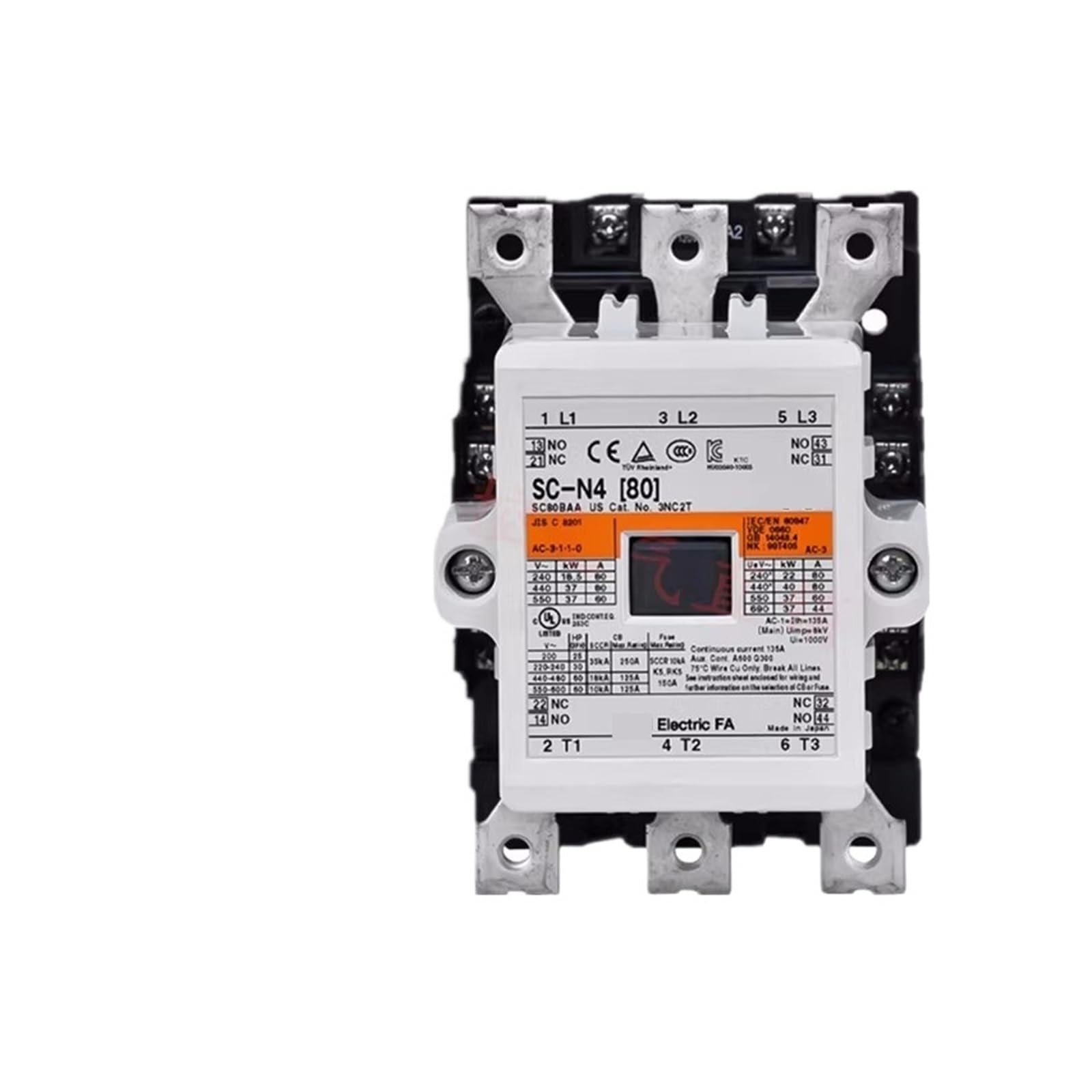 HKYPCOKVK AC Contactor SC-N1 SC-N2 SC-N2S SC-N3 SC-N4 SC-N5A SC-N5 SC-5-1 AC110V AC220V AC380V(Ac380v,SC-N4)