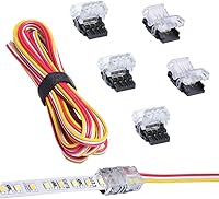 Vista 7 de Conector de tira LED con cable.