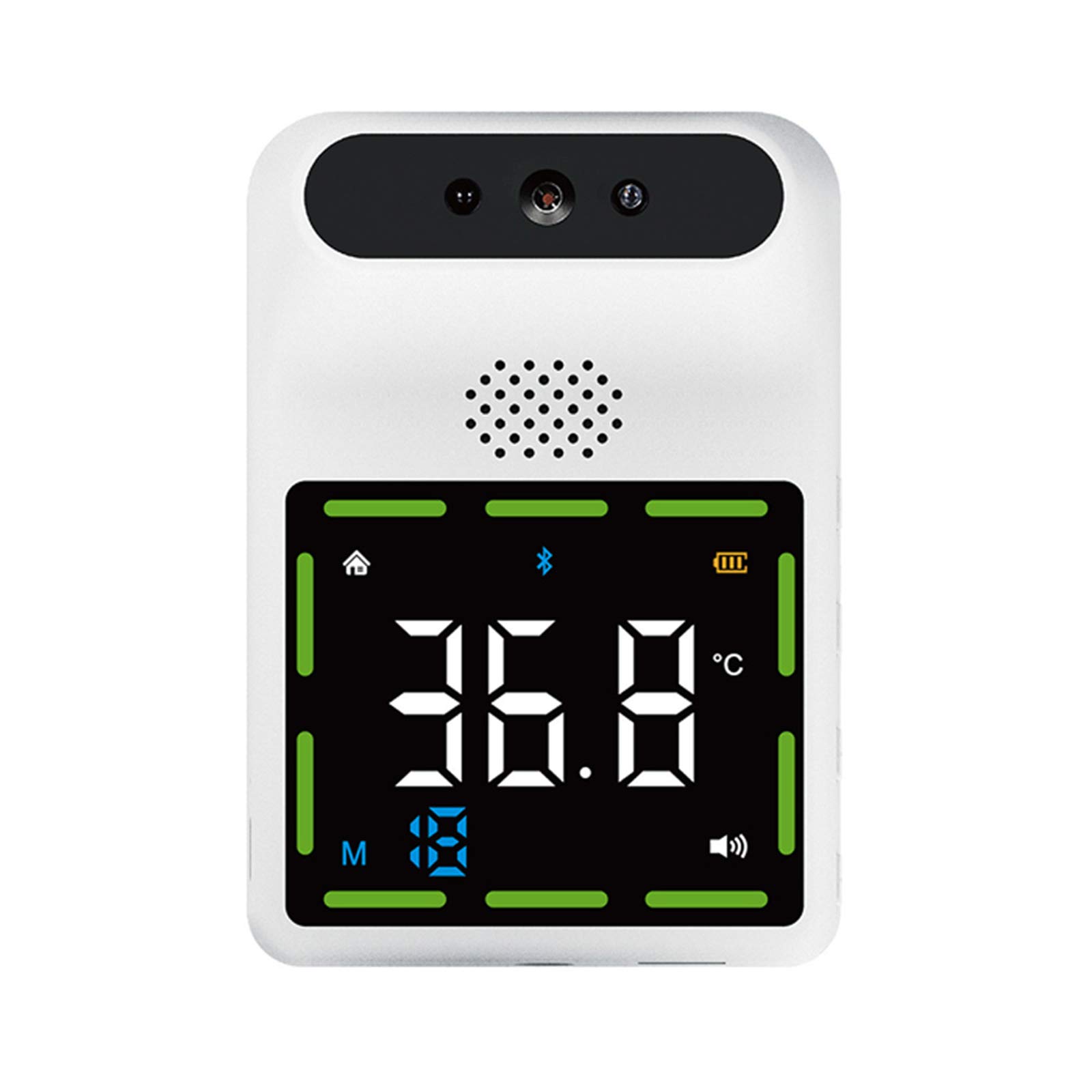 ZYC Termómetro infrarrojo sin Contacto K8 Digital K8 Pro Sensor de Temperatura de la Mano para la Frente Pistola láser con Alarma de Fiebre Montado en la Pared