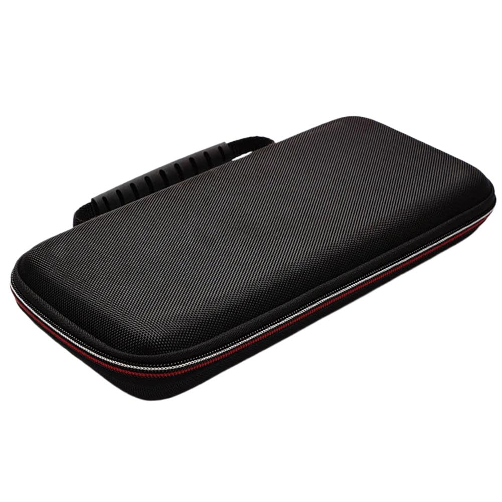 HTU Switch 2 Borsa da viaggio portatile con maniglia, custodia protettiva, set di pellicole temperate per schermo (tutto nero abbinato sui