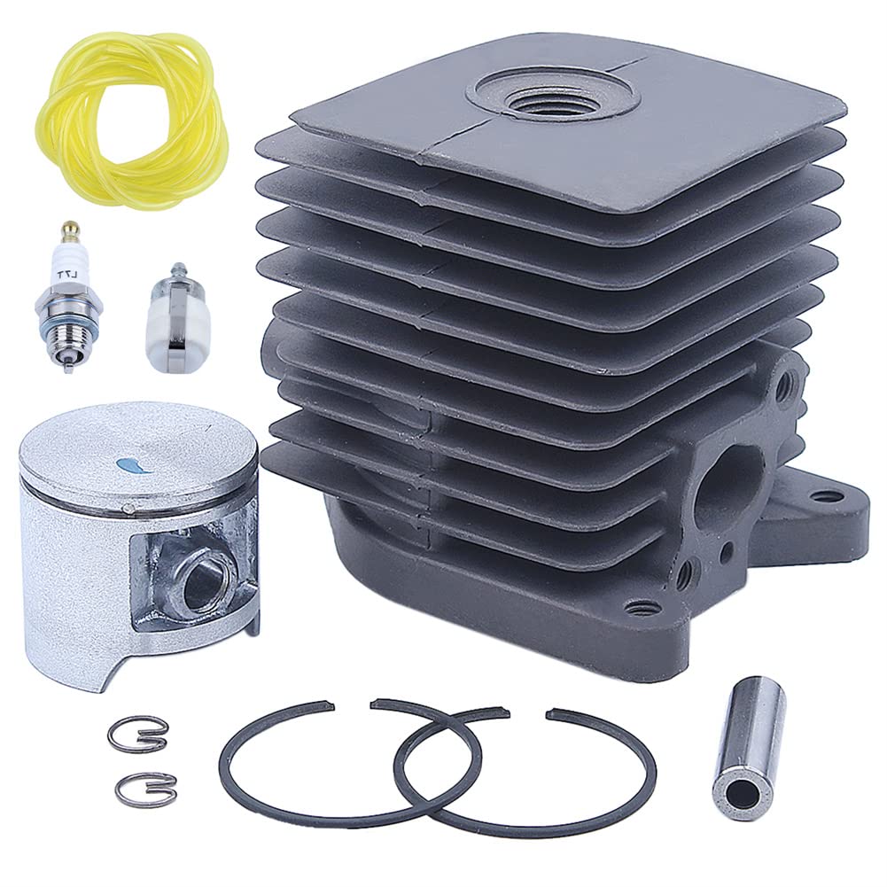 Kit Pistone E Cilindro 33.5 Mm Per Homelite S25 25cc – Con Filtro E Linea Carburante – Haishine