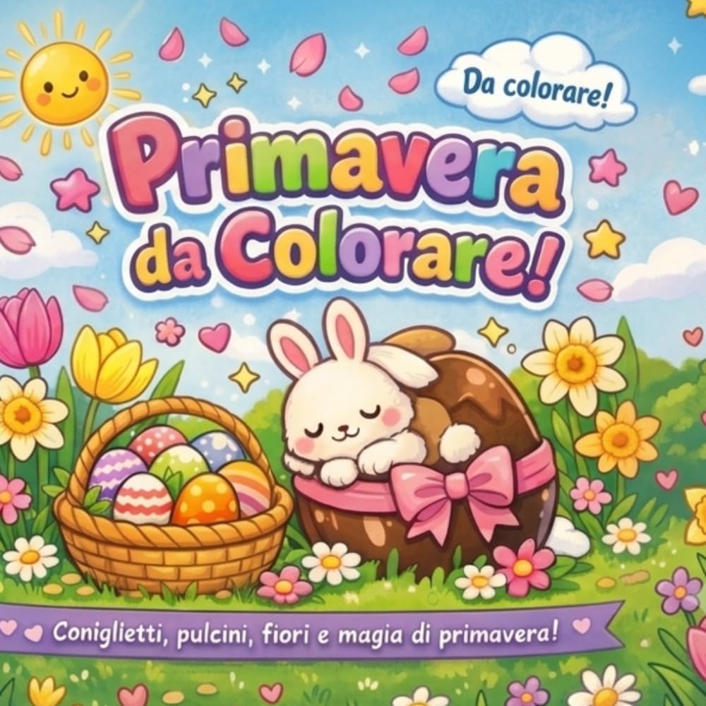 Primavera da colorare! (Libri da colorare!)