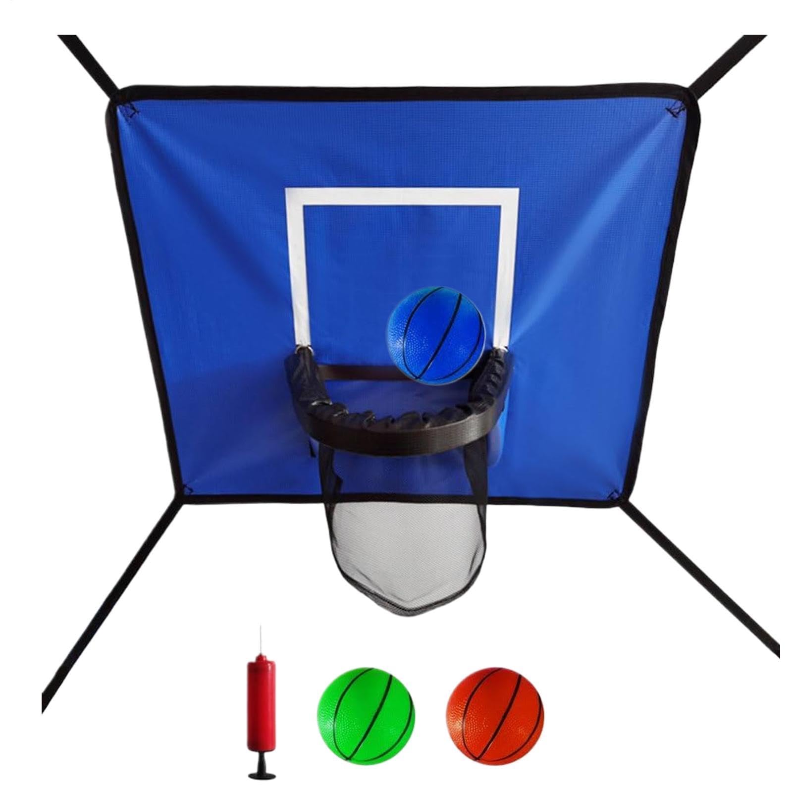Aro de baloncesto para trampolín infantil de interior y jardín 8