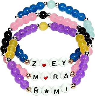 Comprar HTTDSLF Pulseras de Merchandising K-pop De-mon Pulseras Inspiradas Pulsera Elástica Apilable Pulsera con Dije de Letra, Accesorios y Regalos para Disfraces de Cosplay Joyería para Cumpleaños y Navidad