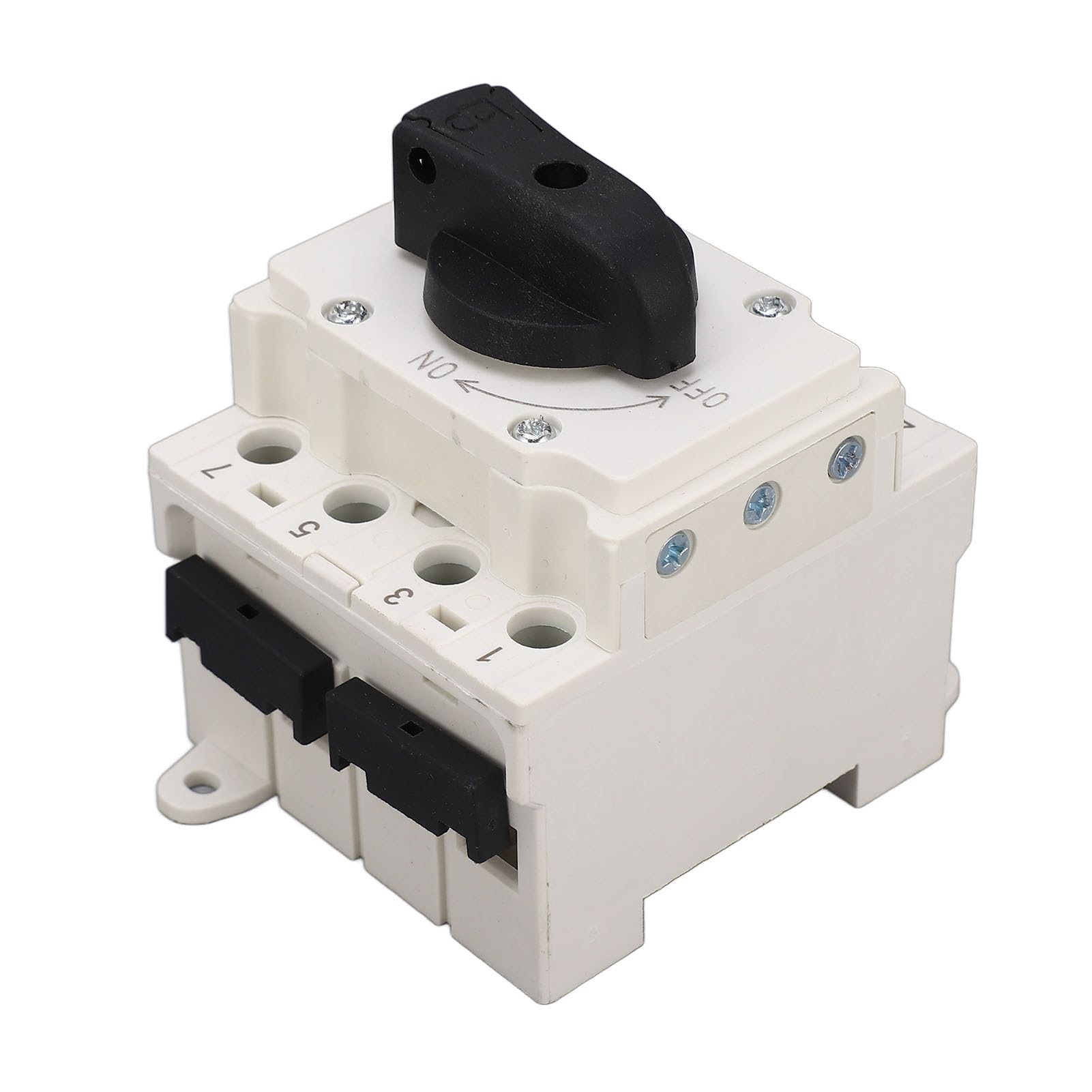 Interruttore di Disconnessione Solare PV Interruttore Sezionatore CC Fotovoltaico Ad Interruzione Rapida 4P Terminale in Rame CC 1000V 32A per la Casa
