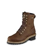 Mesabi&comma; Men’s&comma; 8"&comma; Waterproof&comma; Steel Safety Toe&comma; Logger Boot