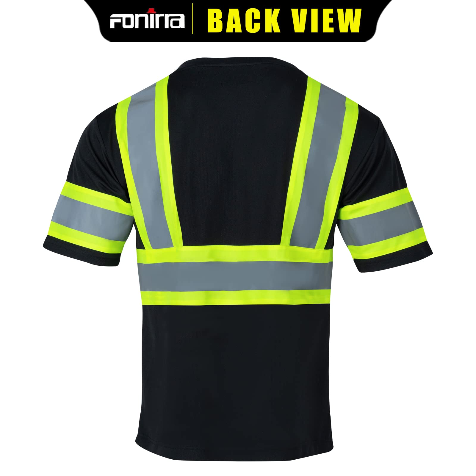 Hi Vis Vest Hi Vis Shirts For Men FONIRRA Safety Reflective High