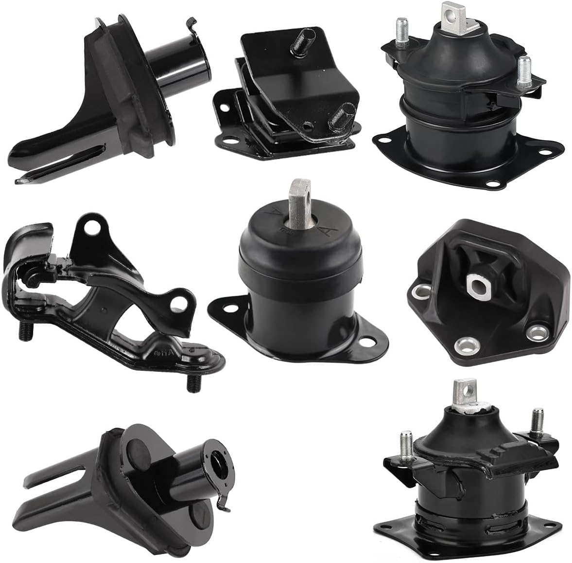 Set of 7 Engine Motor & Transmission Mount Kit Compatible with Acura TL 3.2L 2004-2006, OE Numbers: A4526HY A4517 A4527HY A4524 A4544 A65002 A65025 A4591