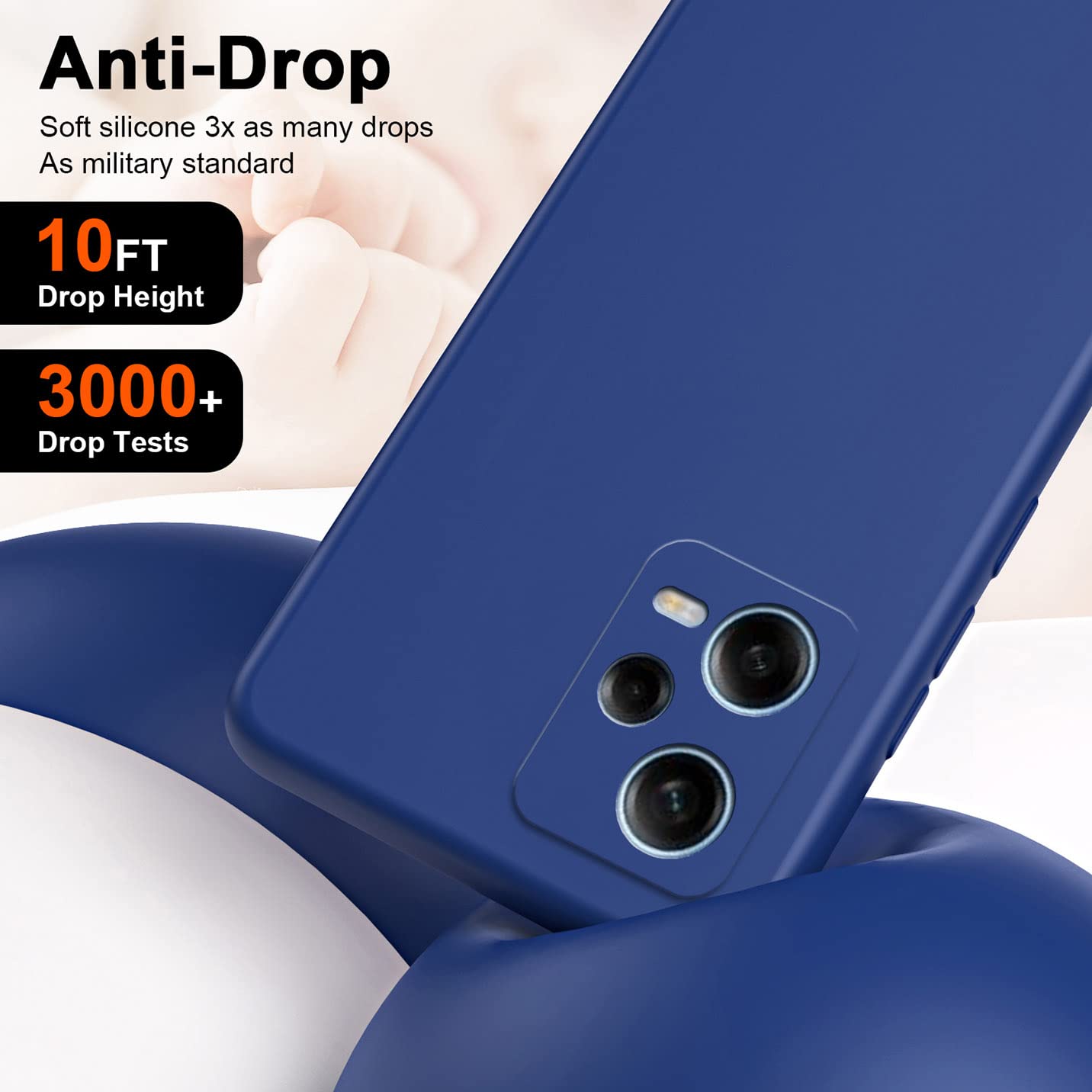 BORYA Silikon-Hülle Für Xiaomi Redmi Note 13 Pro 5G: Transparent, Farbverlauf, Stoßfest, Kratzfest, Ultra Dünn