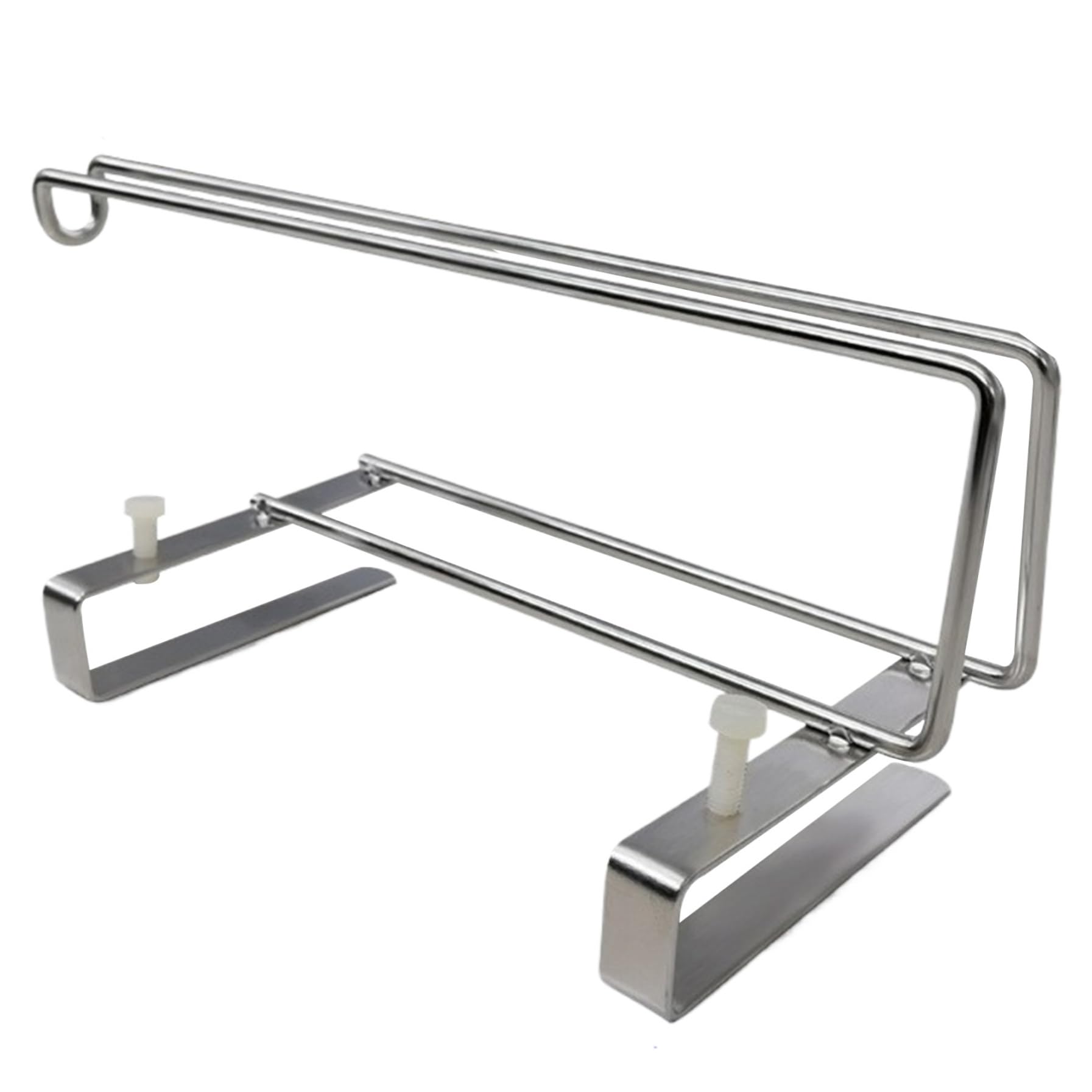 Paper Towel Holder Under Cabinet, Stainless Steel Hanging Paper Towel Holder, 11.9" Punch-Free Rack for Kitchen, Utility Room, Pantry