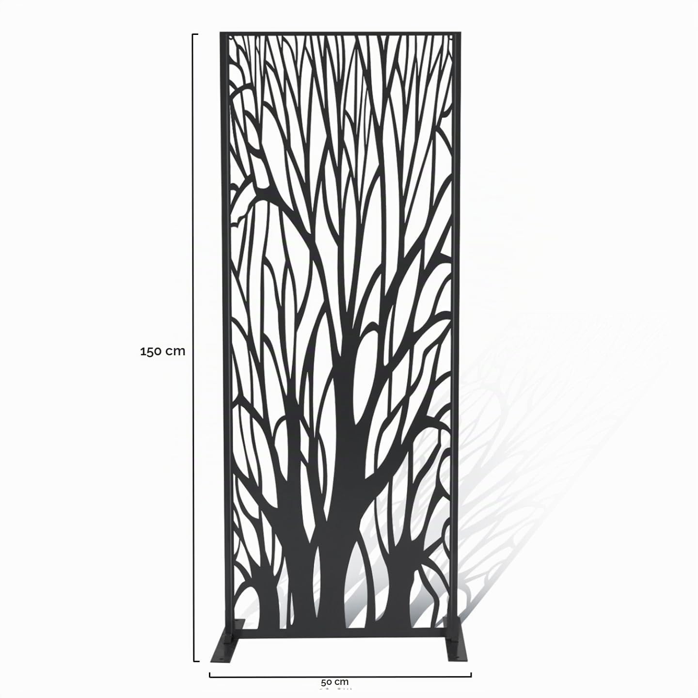 IDMarket - Dekorative Universalplatte 150 x 50 cm ERA grau