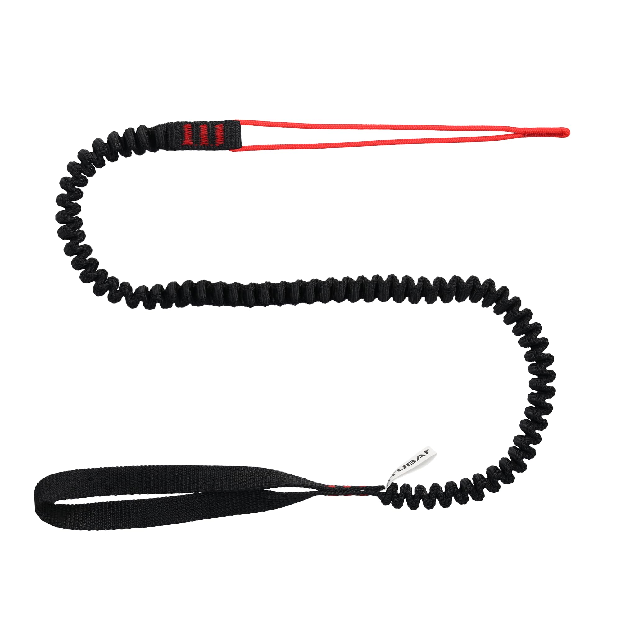 STUBAI Leash Wrist Strap for Ice Axes | Black 70-120cm | Drop Protection for Pliers and Other Tools | for Ice Climbing, Mountaineering, Sports Climbing, Outdoor Activities