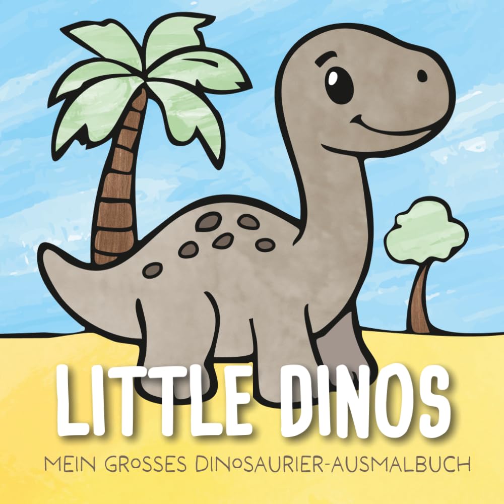 Little Dinos – Mein großes Dinosaurier-Ausmalbuch