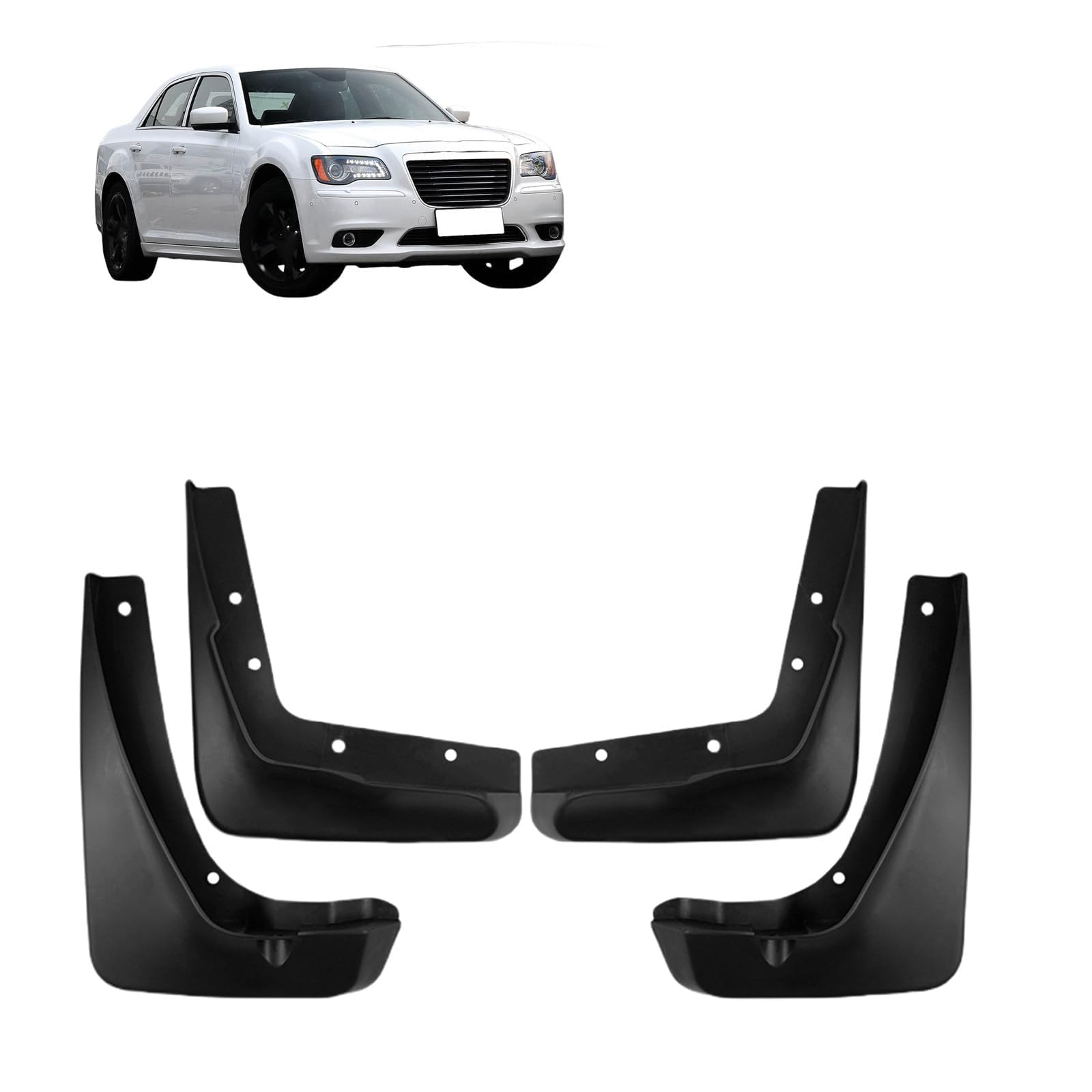 NYSLDSCO Mud Flaps for Chrysler 300C 2013-2025