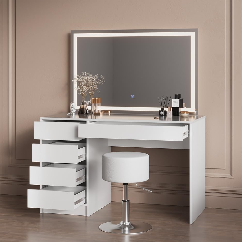 Livinity Tocador Imola, Blanco, 120 cm con iluminación LED
