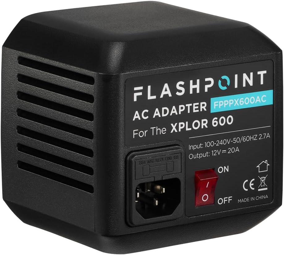 Flashpoint AC Adapter Unit for the XPLOR 600 R2 Monolight