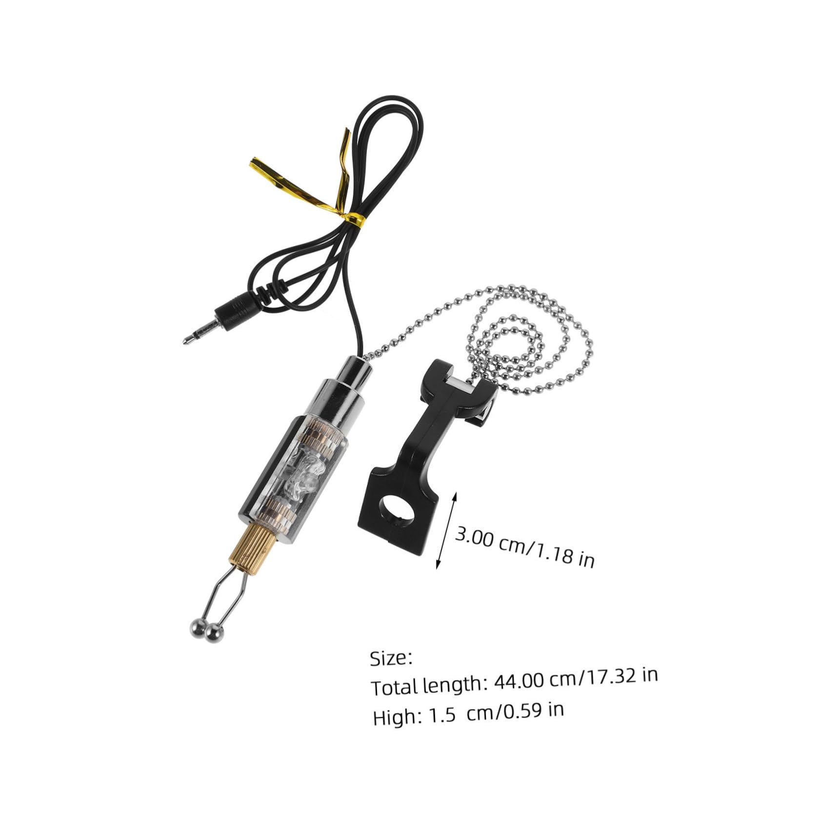 Abaodam Fishing Bite Alarm Indicators with Extra Loud Alerts Durable Fishing Rod Bells Easy Setup for All Anglers Versatile Accessories