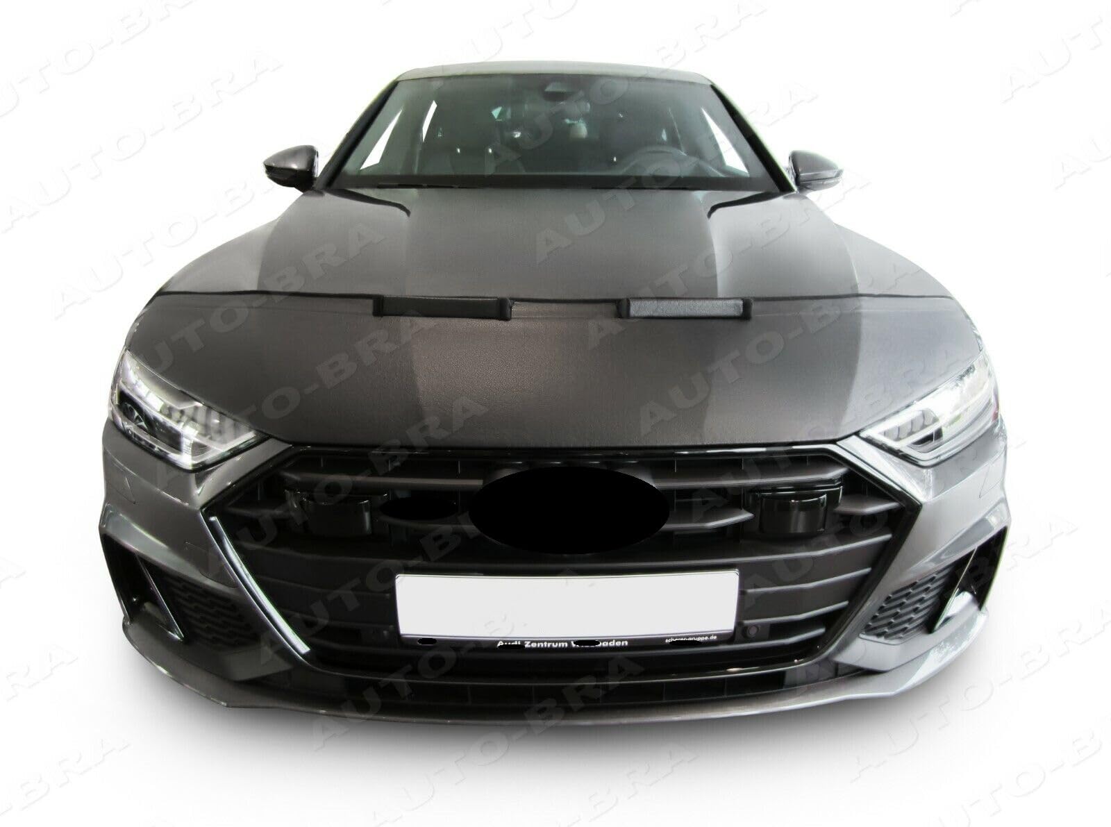 AB3-00252 CAR HOOD BRA Compatible with Audi A7 C8 since 2018 Front End Nose Mask Bonnet Bra STONEGUARD PROTECTOR TUNING