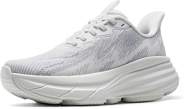 Women's Slip On Walking Shoes Hands-Free Cushion Running Tennis SwiftPlu...