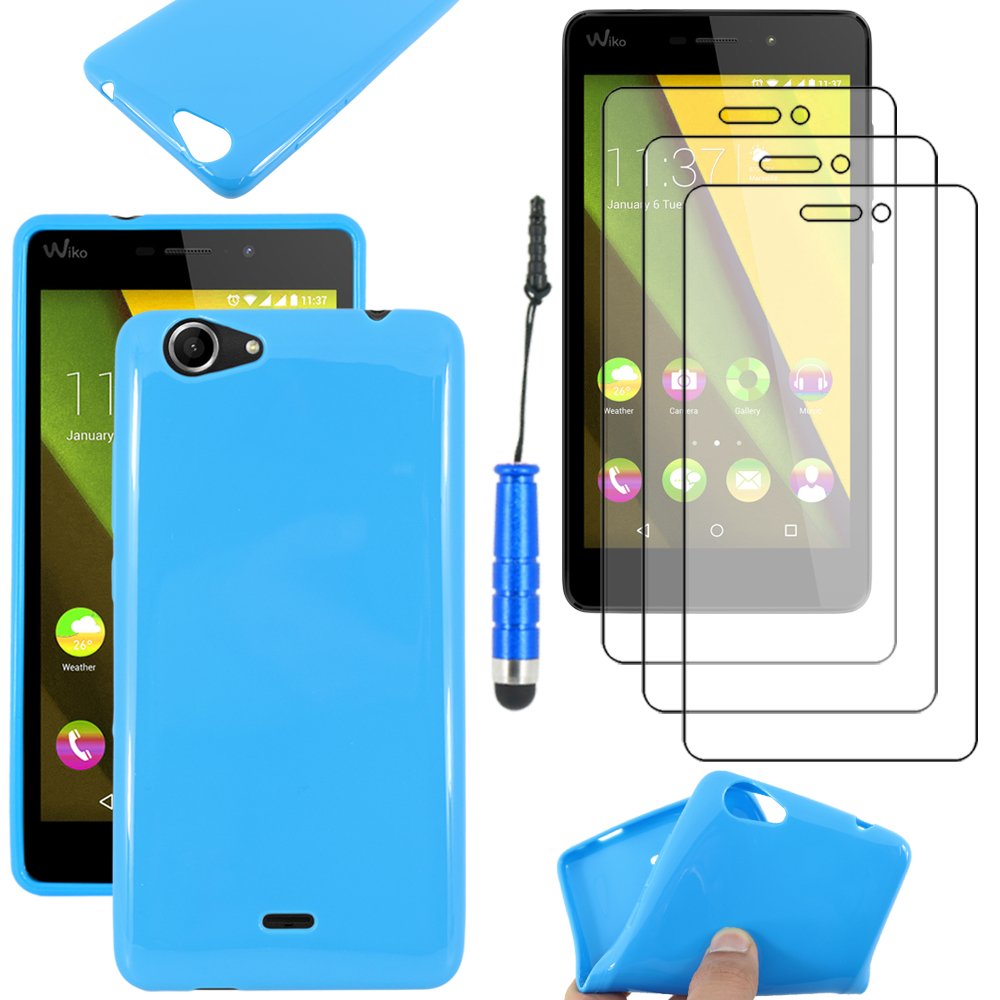 EbestStar Cover Per Wiko Pulp 4G, Custodia In Silicone TPU Morbida, Antiurto, Sottile, Colore Nero