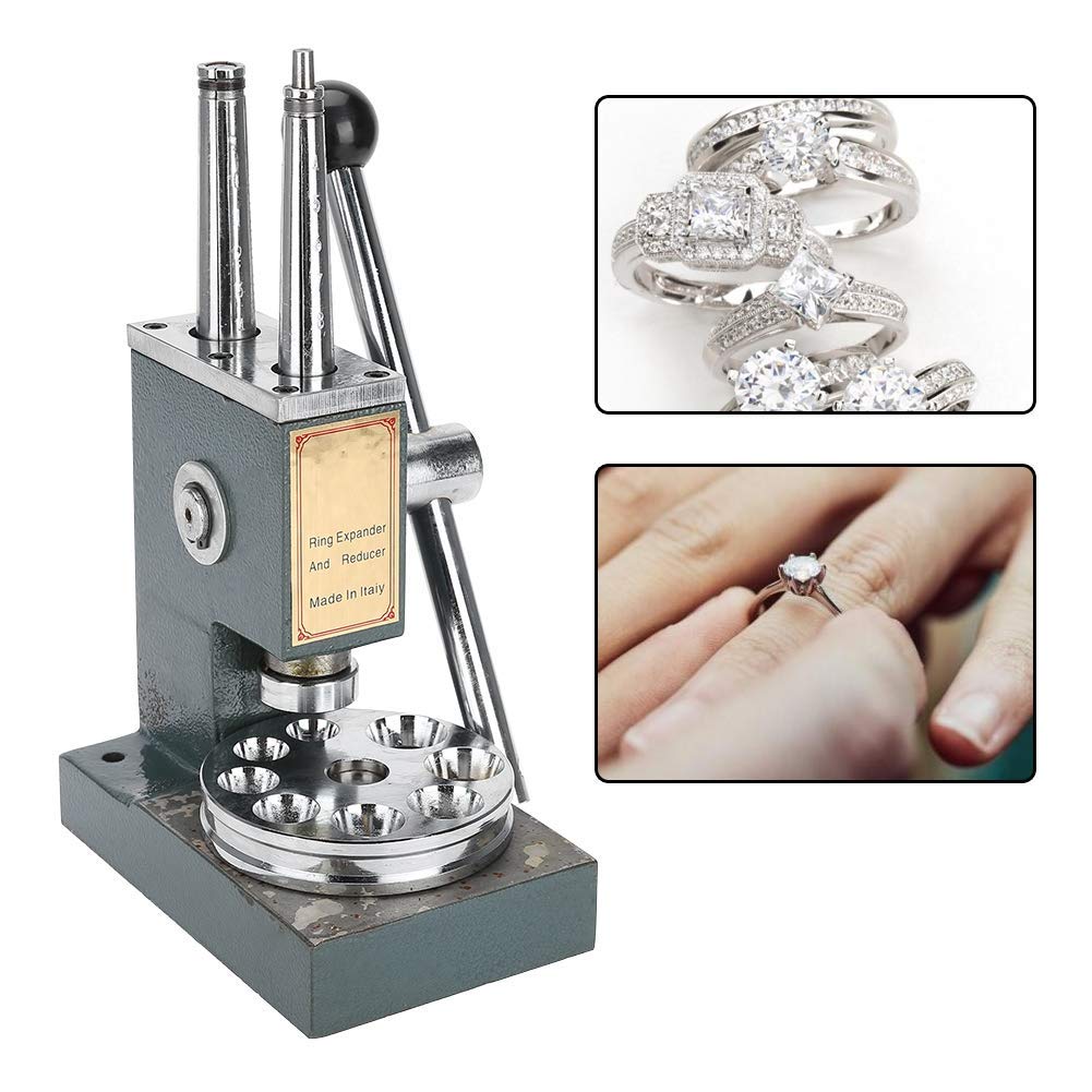 yiMANtrading Herramienta de ajuste de tamaño con varilla doble, reductor y ampliador para anillos, ideal para uso doméstico y ahorro de dinero